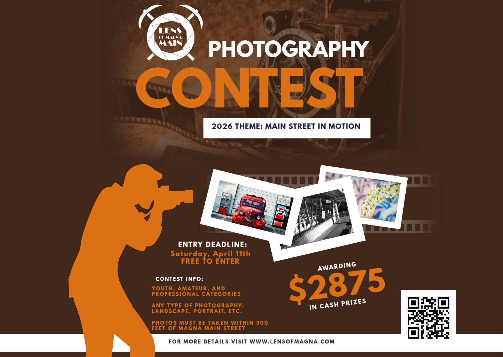 Lens of Magna 2026: Main Street in Motion Photography Contest